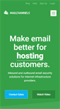 Mobile Screenshot of mailchannels.com